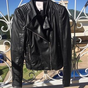 Zara Faux Leather Jacket